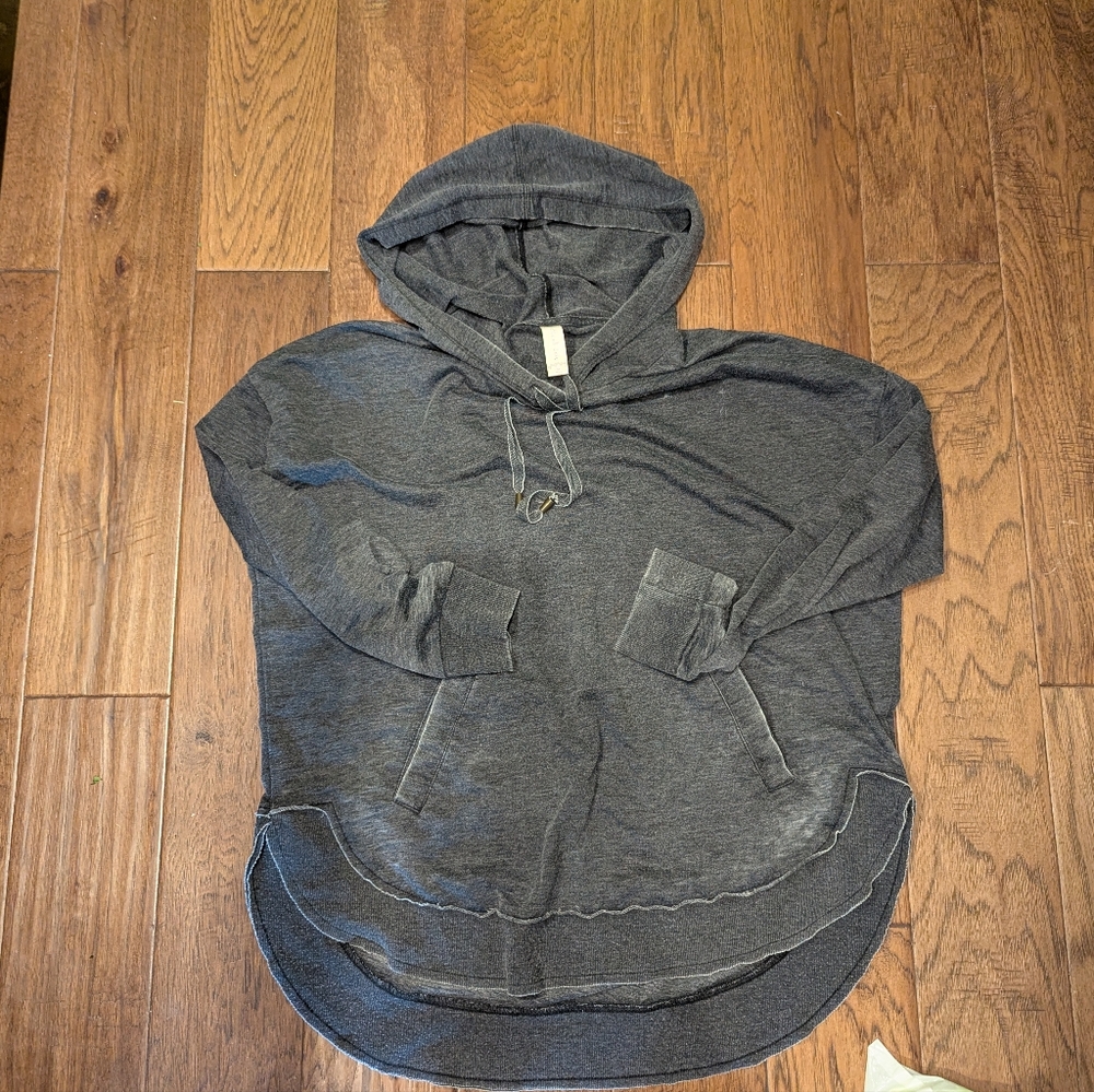 Gray Hooded Sweatshirt